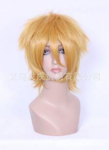 Wig wholesale Naruto Whirlpool Naruto golden sky anti-warping cos wig 037A