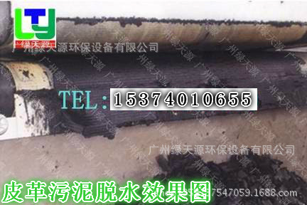 皮革污泥脫水效果圖