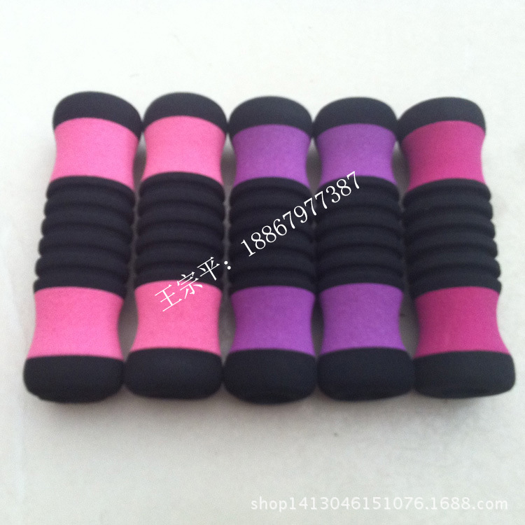 厂家供应优质环海绵防滑把手套 防滑NBR海绵把手套 义乌橡塑把套