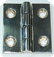 316不锈钢方形门合页5            heye