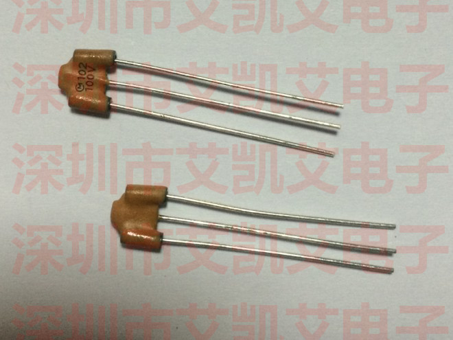 村田原装EMI静噪滤波器DSS6NC52A102Q55B三端电容