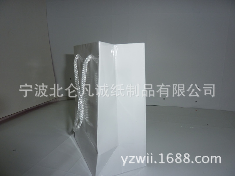 厂家销售 宁波北仑  白纸板,牛皮纸,白卡纸手提袋 礼品袋