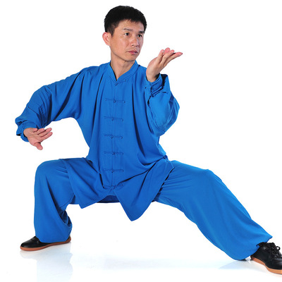 Tai chi clothing kungfu uniforms for women and men cotton plus long sleeve men and women martial art wushu wing chun suit for unisex