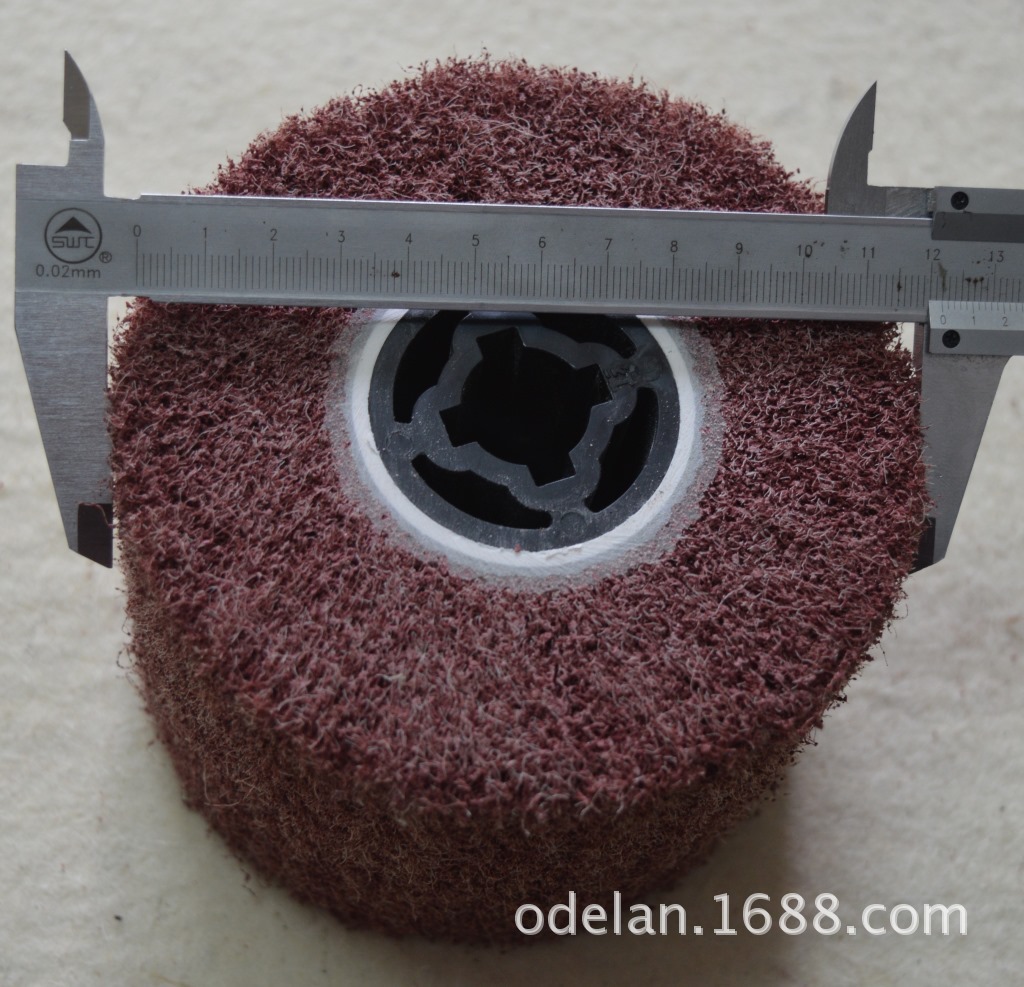 批发 拉丝轮十字胶芯抛光轮不锈钢拉丝轮百洁布拉丝轮