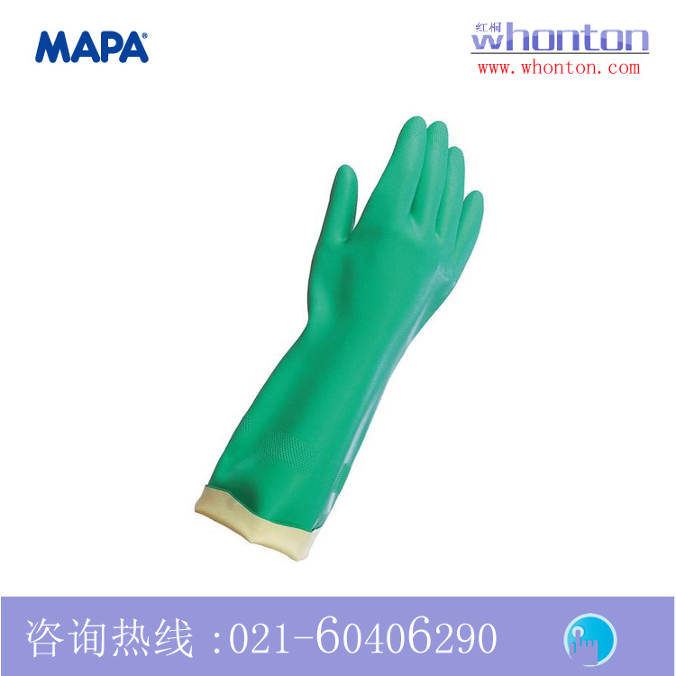 MAPA手套 Ultranitril Plus 防化型手套491 492