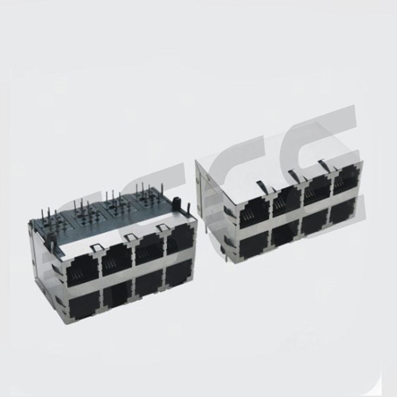 厂家供应RJ45插座多规格RJ45插座网络模块连接器