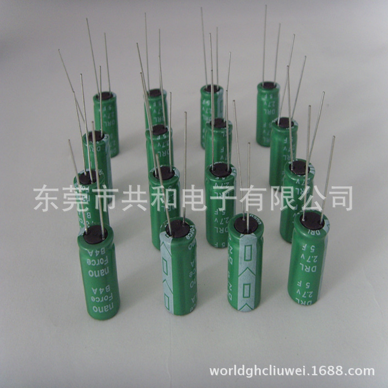 专业生产 超级电容2.7V5F 适用于智能煤气表