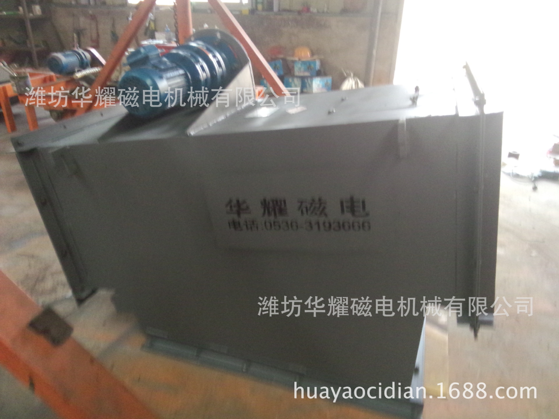 RCGZ管道自动除铁器 水泥厂除铁器 管道自卸式除铁器