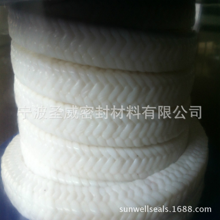 盘根填料|供应宁波含油白四氟盘根, 四氟盘根,盘根,白四氟盘根