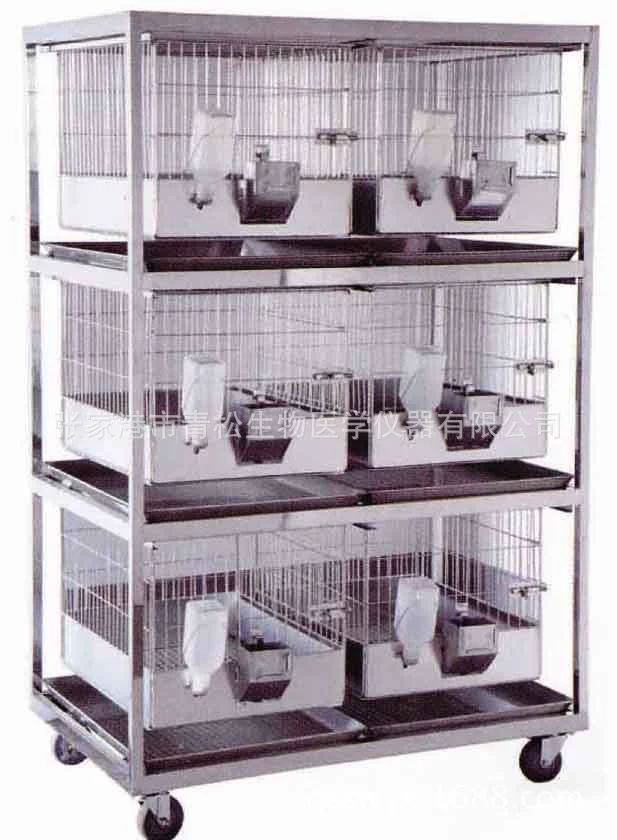Нержавеющая Сталь Сухой кормления кролика клетка