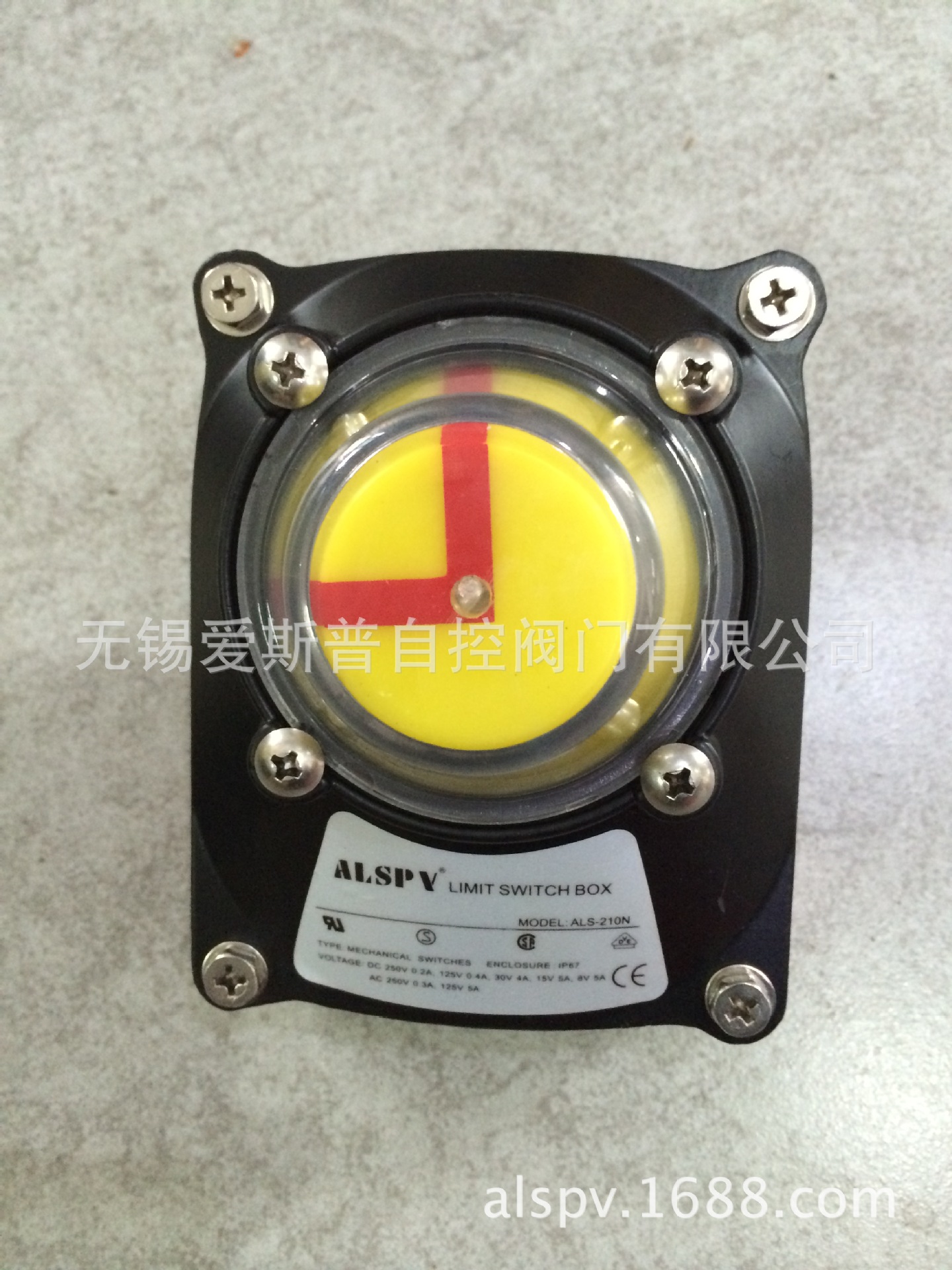 供应三位指示式限位开关盒（阀门回讯器）T型L型三通阀门用