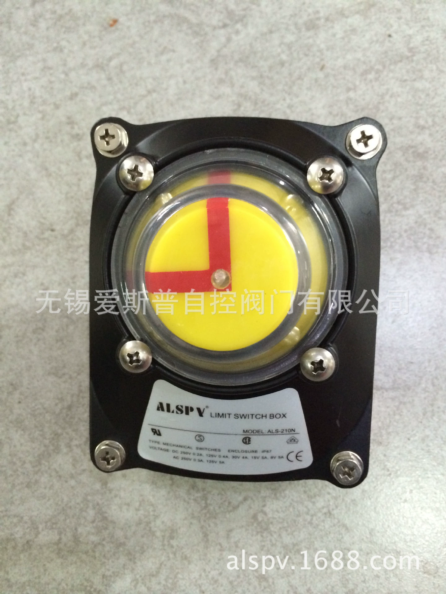 Поставка трехпозиционного блока концевого выключателя индикатора (возврат клапана) Т-образный L-образный трехходовой клапан