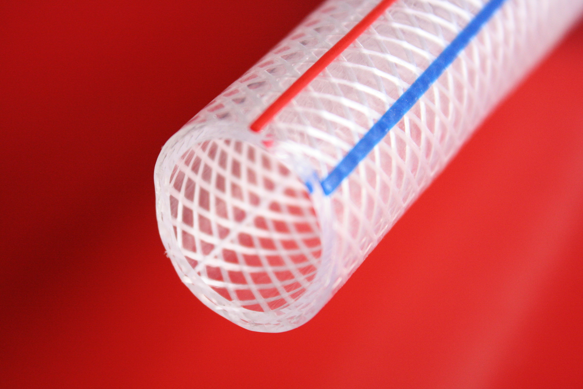 加厚透明pvc钢丝增强塑料软管 钢丝螺旋进水水波纹软管批发