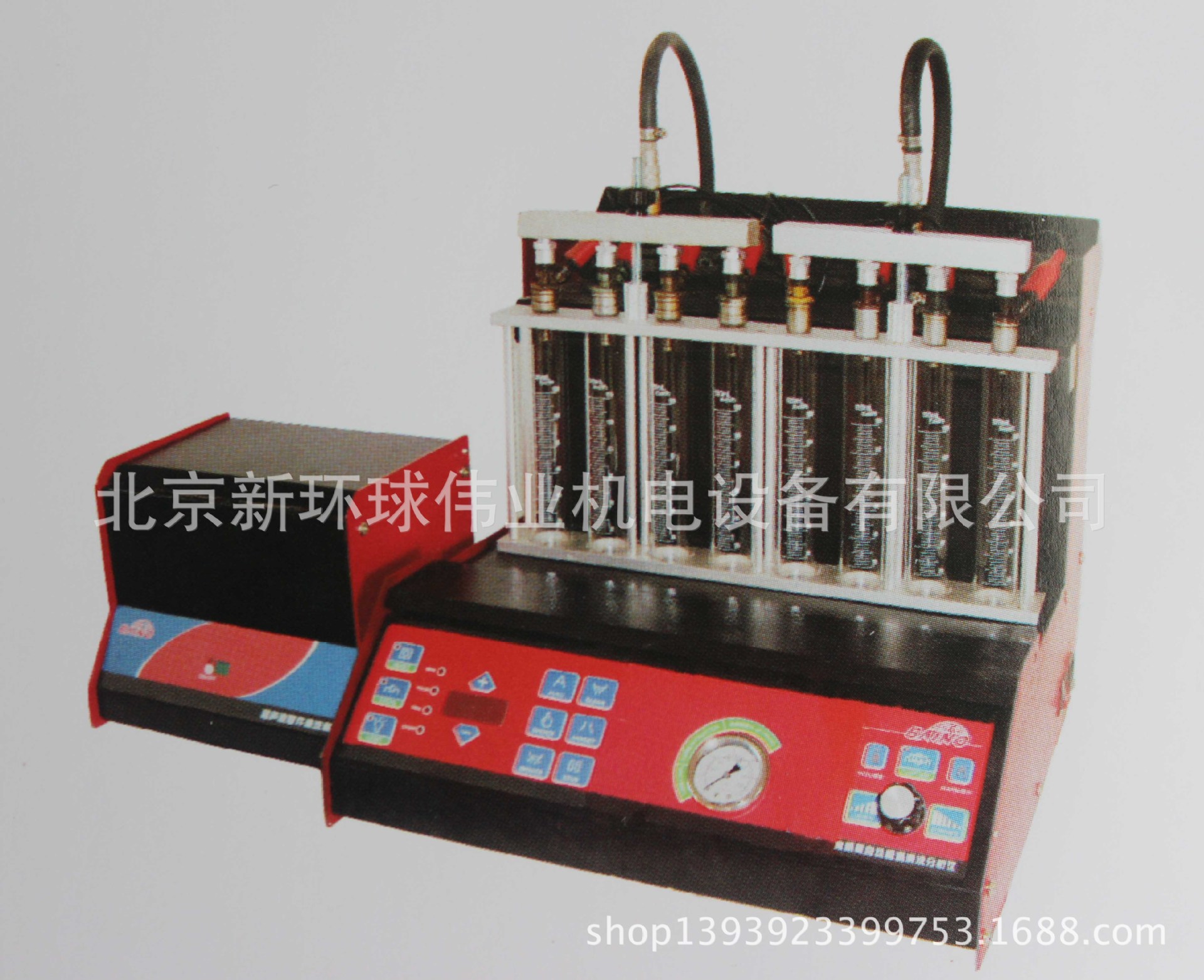 八缸汽车喷油嘴检测清洗分析仪AE-8