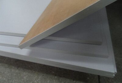 单面贴白色防火皮台面板 工作台台面板 木板 桌面 层板 夹板材料|ms