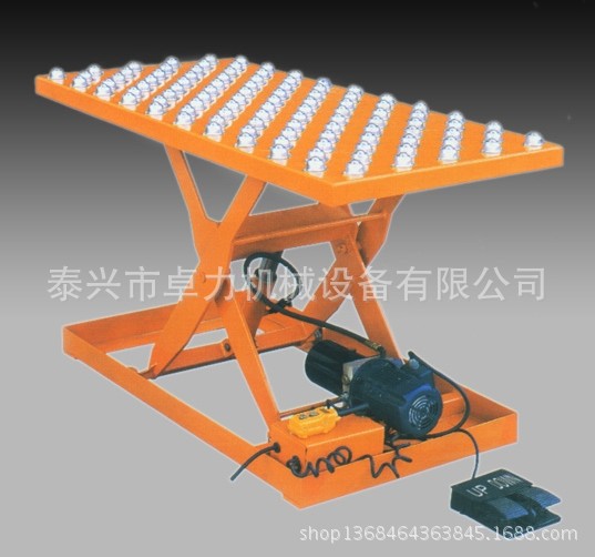 江苏供应电动带滚珠平台，电动平台，固定平台