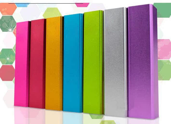 单节铝合金方柱移动电源 长方体方管无按键充电宝 可定制LOGO