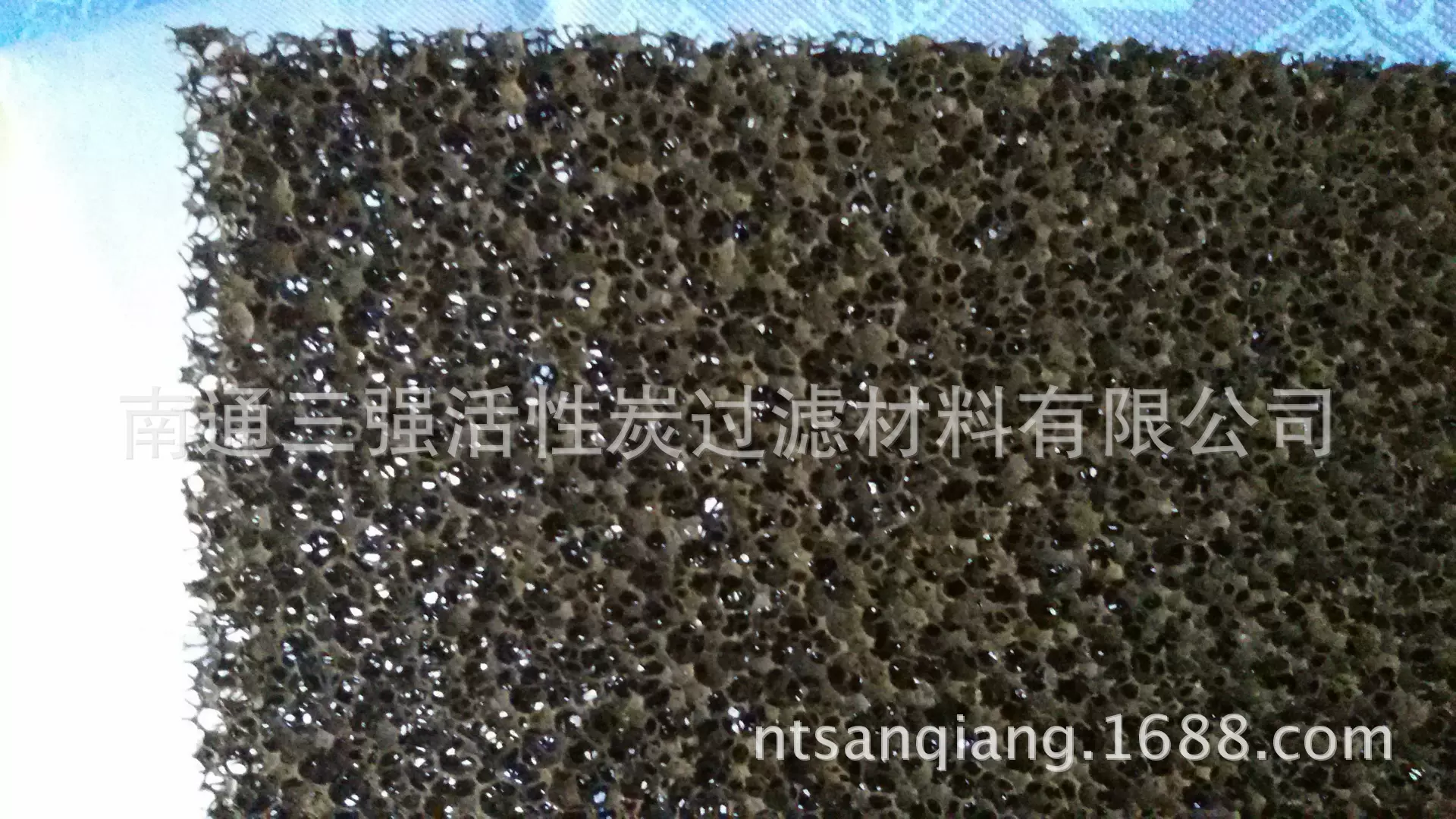 专业供应各种尺寸活性炭过滤绵 喷漆房活性炭过滤泡绵 活性炭海绵