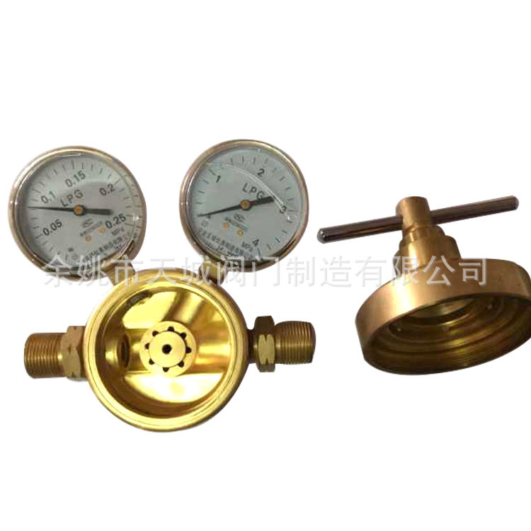 厂家直销，全铜主体 带软胶防震 密封性好 铜阀体