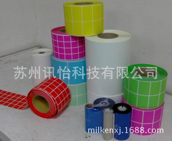 艾利哑银PET标签-FassonPET标签-28*17双排R12mm3mm4拼电工胶带