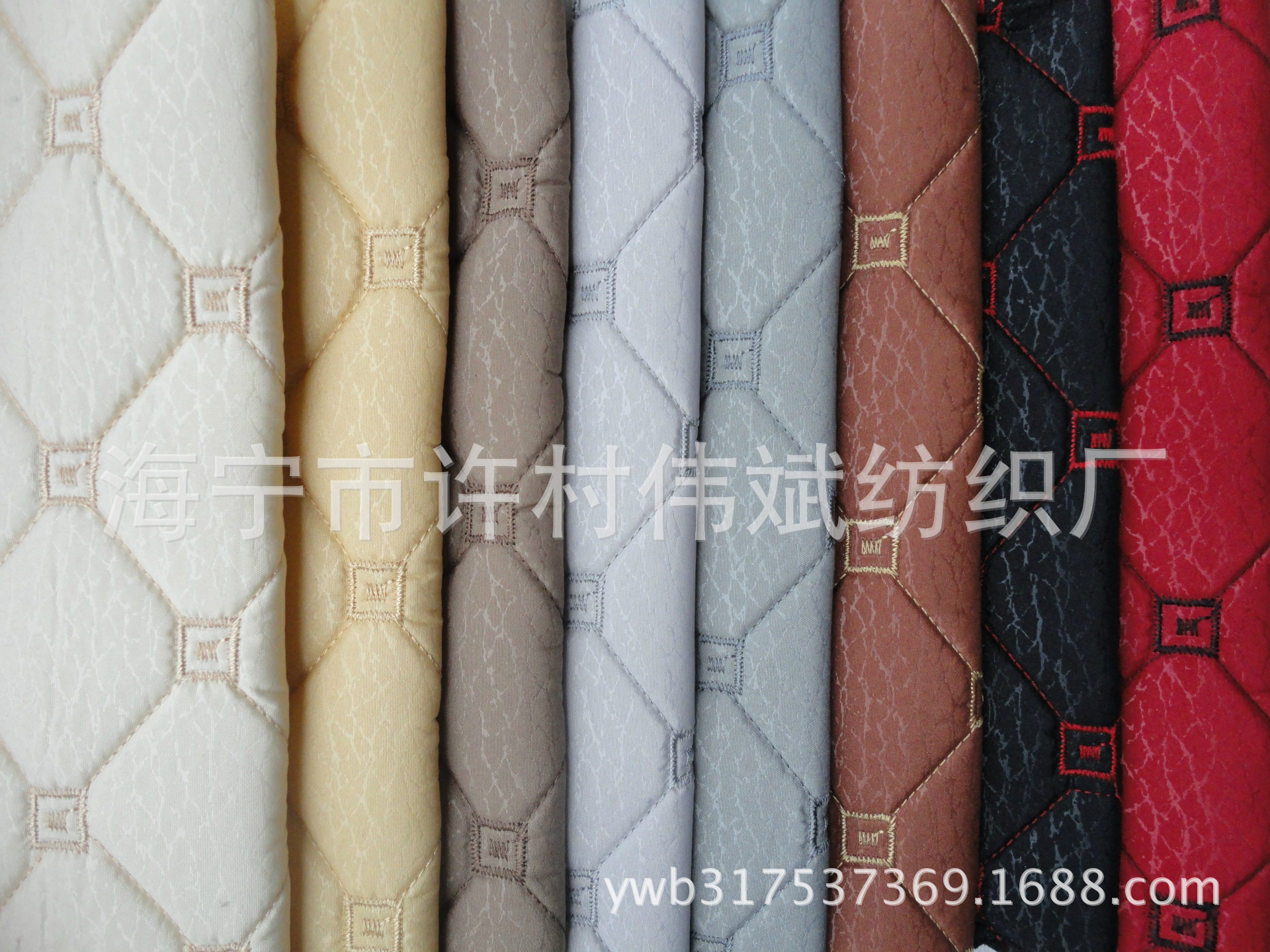 仿真丝一小足球纹 8个颜色