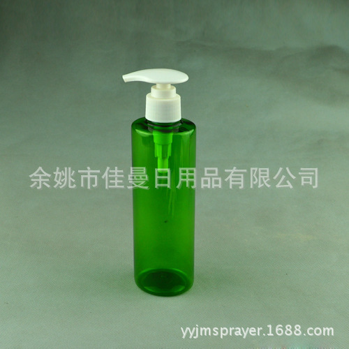 现货250ml塑料压瓶 pet鸭嘴瓶 乳液分装瓶 透明乳液瓶