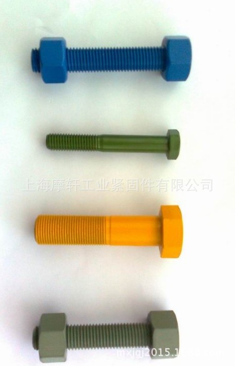 美制A193-B7 B7M L7 L7M B16特氟龙螺柱 全螺纹螺杆