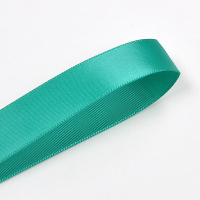 Yao Ming cinta al por mayor de doble cara de la cinta de satén DIY accesorios para el cabello 89mm serie Verde 563-593