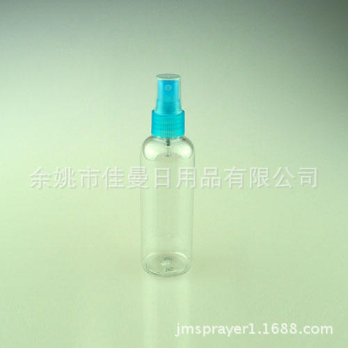 100ml圆肩透明pet塑料喷雾瓶子配香水喷头