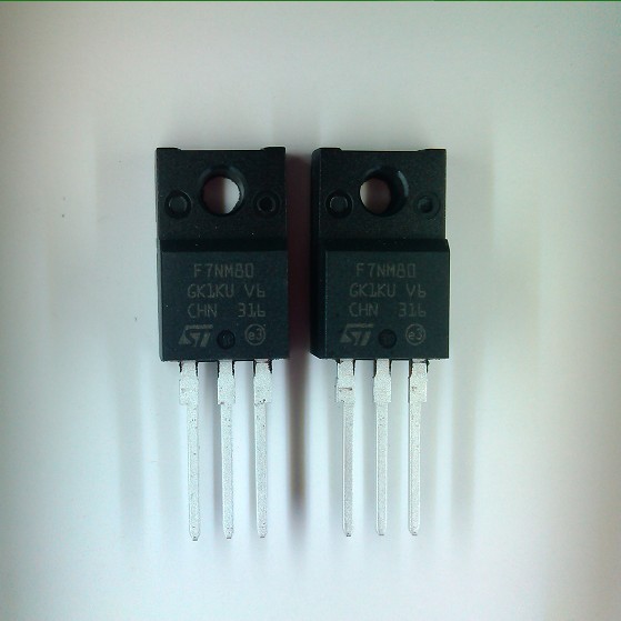 全新原装MOS场效应管现货供应STF7NM80 F7NM80 TO-220F 7A 800V