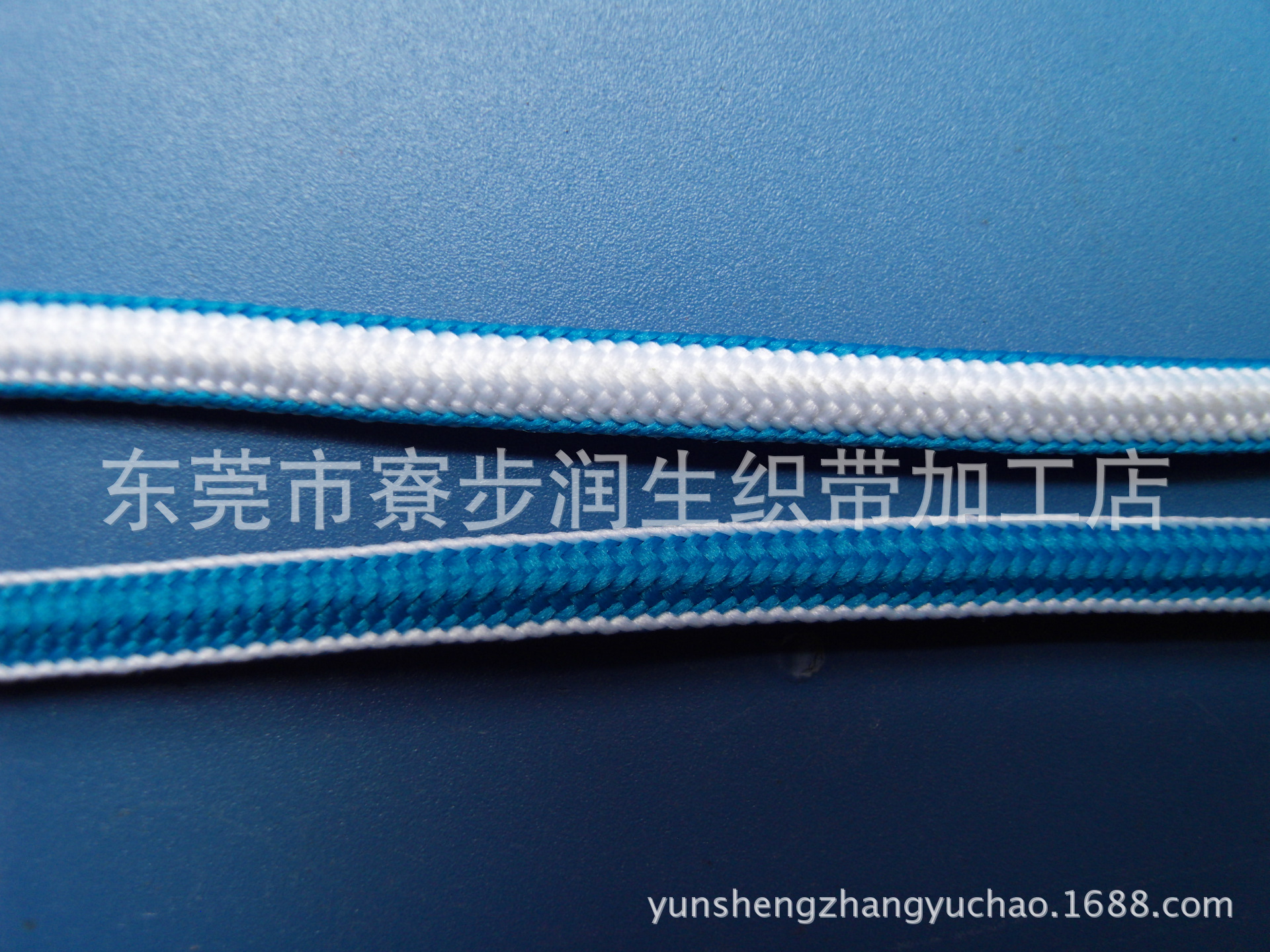 润生26锭\股彩色涤纶\poly双色\军刀绪\手柄\刀鞘下穗\椭圆弹力绳