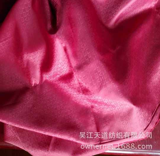 提花布 高档字母纹 精美箱包面料