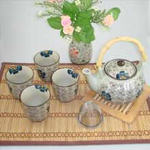 新款促销 青花茶具套装 功夫茶具套装礼盒 特惠陶瓷茶具 厂家直销