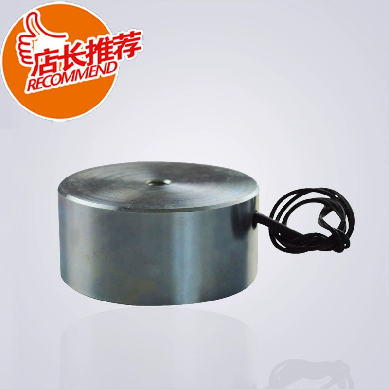 DC мощный вакуумный присоска гнездо типа электромагнит WF-P65/30 24V 12V сила всасывания 80 кг