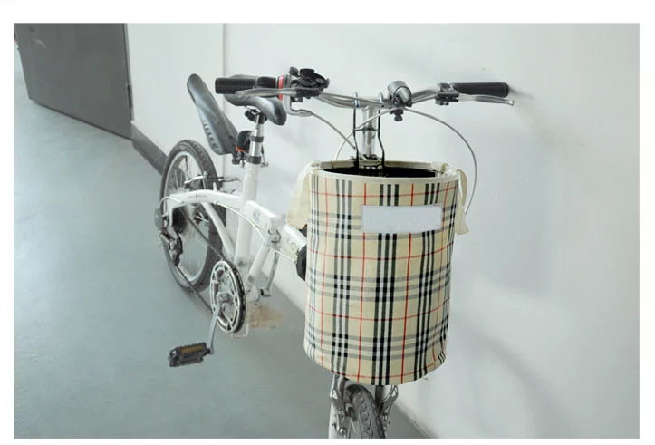 Panier pour vélo en toile - Ref 2259389 Image 4