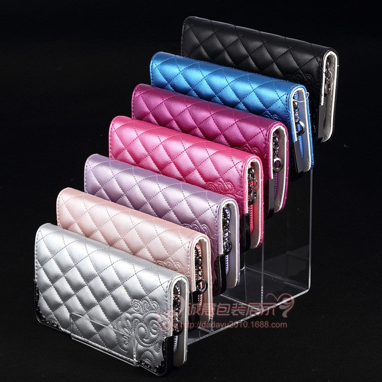 现货加固七层钱包架 钱包展示架 多层亚克力钱包架 透明 10*3.5cm