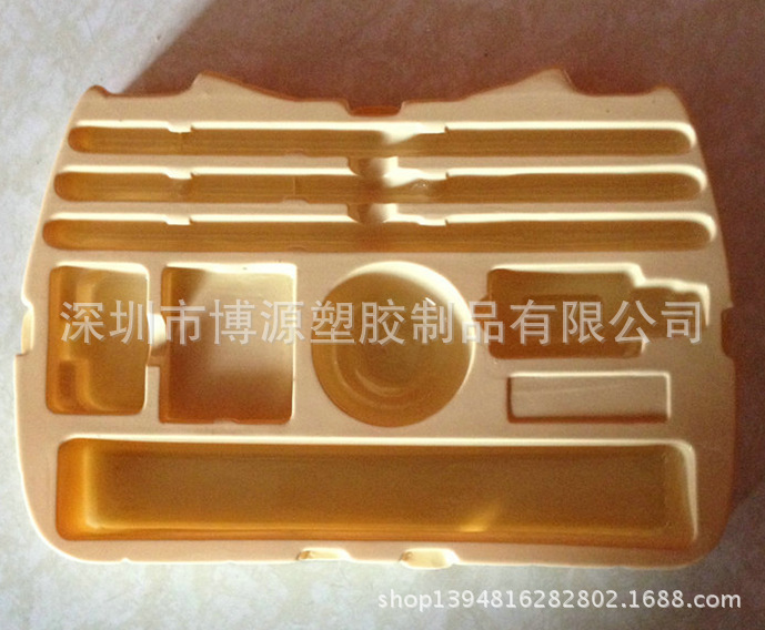 深圳三支毛笔套装防静电托盘吸塑