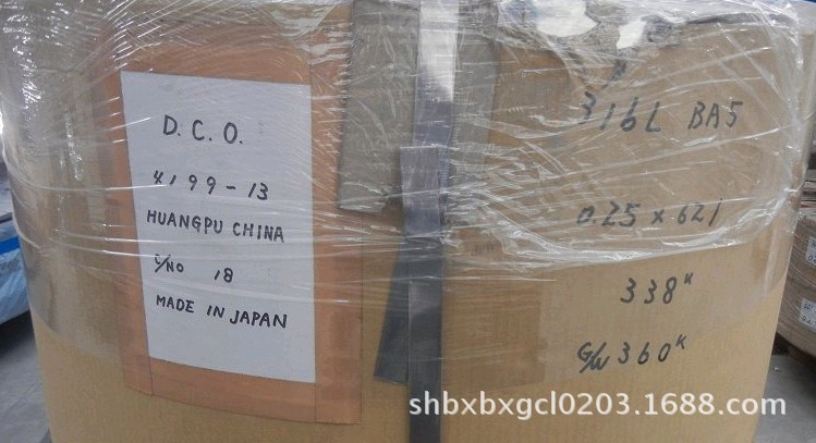 316LBA不锈钢带，8K、10K镜面316L不锈钢带