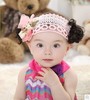 Children's wig, headband, hair accessory, bangs, helmet, Korean style