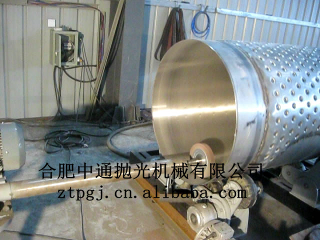 罐体抛光机-小磨头千叶轮抛光01