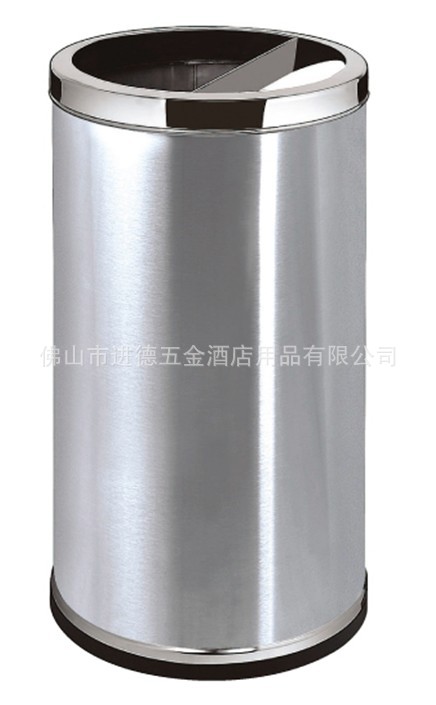 座地烟灰桶 酒店商场大堂带烟灰缸垃圾桶 加厚港式不锈钢垃圾桶