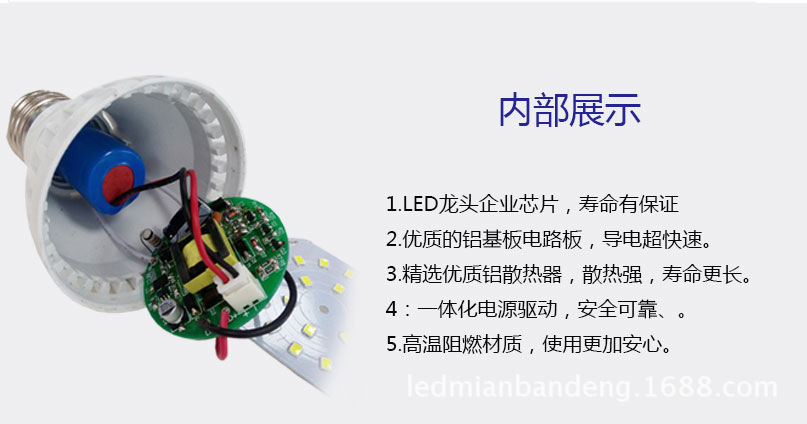 LED应急球泡灯