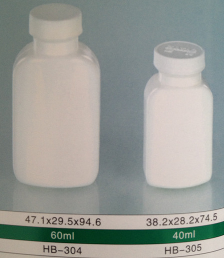 【厂家直销】40ml、60ml 扁形医药瓶 胶囊瓶
