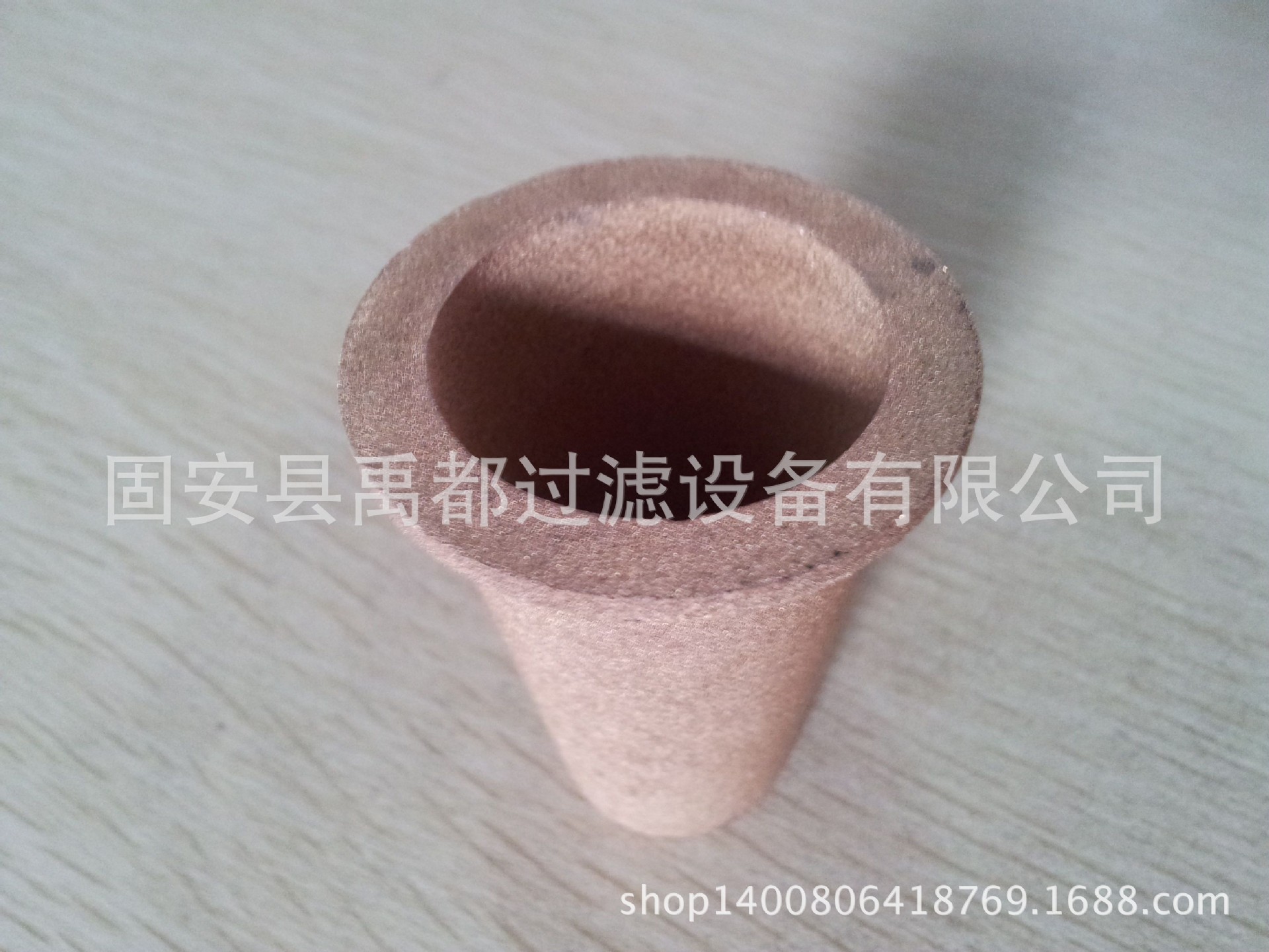 铜烧结滤芯 帽状铜滤芯