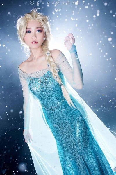 Wholesale Cosplay Anime Halloween Frozen Lolita Comic Convention Princess Costume Lolita Role Play