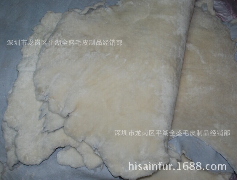 羊剪绒-鞋里皮-米色