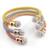High quality golden fashionable bracelet stainless steel, pink gold