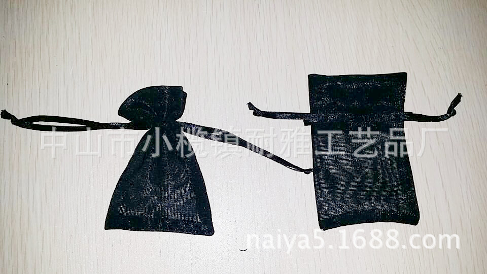 厂家供应清凉透气16A定型纱布袋透气雪纱袋欧根纱布袋网纱收纳袋