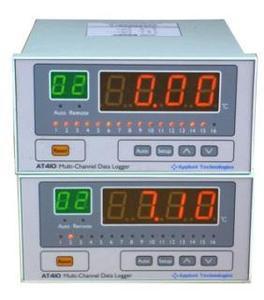 AT410多路溫度測試儀15路溫度巡檢儀 PT100 -50～400℃AT-410