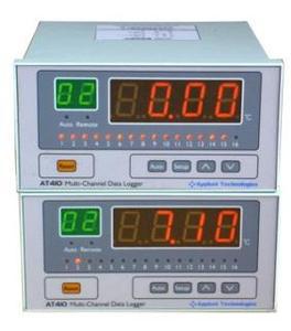 AT410多路溫度測試儀15路溫度巡檢儀 PT100 -50～400℃AT-410